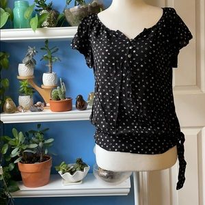 🌺Apt 9 petite black blouse🌺